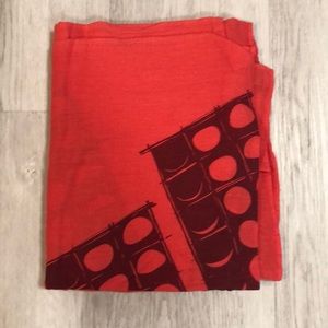 Kealopiko red/ maroon moon phase pareo- NWOT